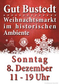 Plakat Weihnachtsmarkt 2024